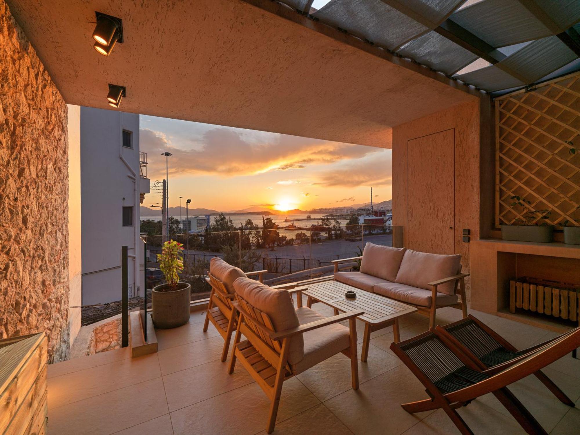 Sea View Garden Suites Piraeus Luaran gambar