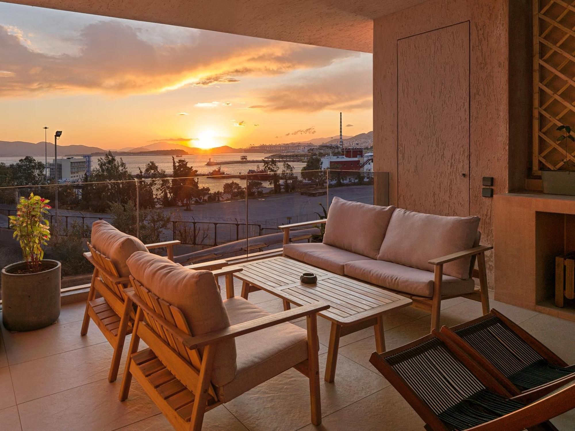 Sea View Garden Suites Piraeus Luaran gambar